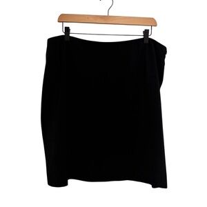 Vintage Jones New York Classic Black Mini Skirt Preppy Office Core